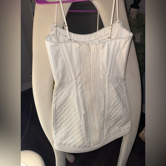 Zimmermann White Mini Dress size number 1 small medium - Picture 5 of 6